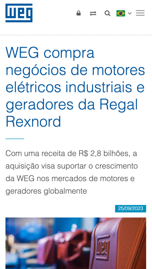 Empresa WEG