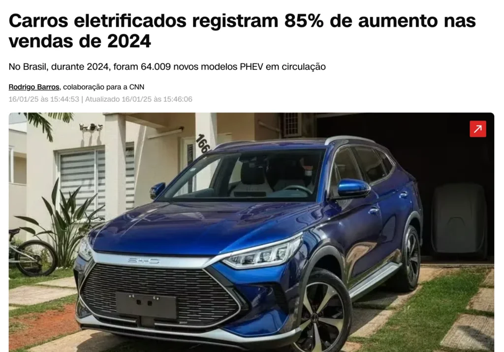 Mobilidade elétrica WEG