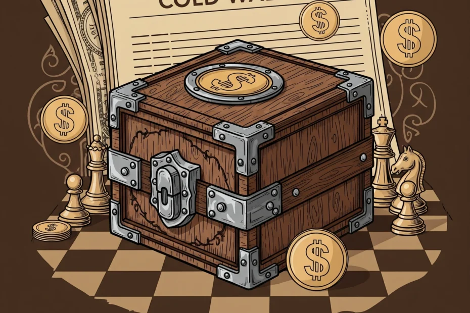 caixa representando uma cold wallet