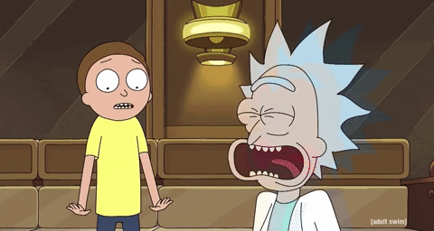 gif rick and morry