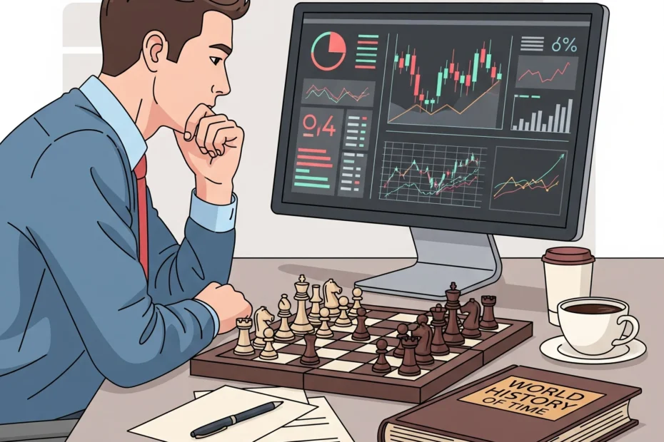 homem analisando suas melhores acoes de setembro 2025